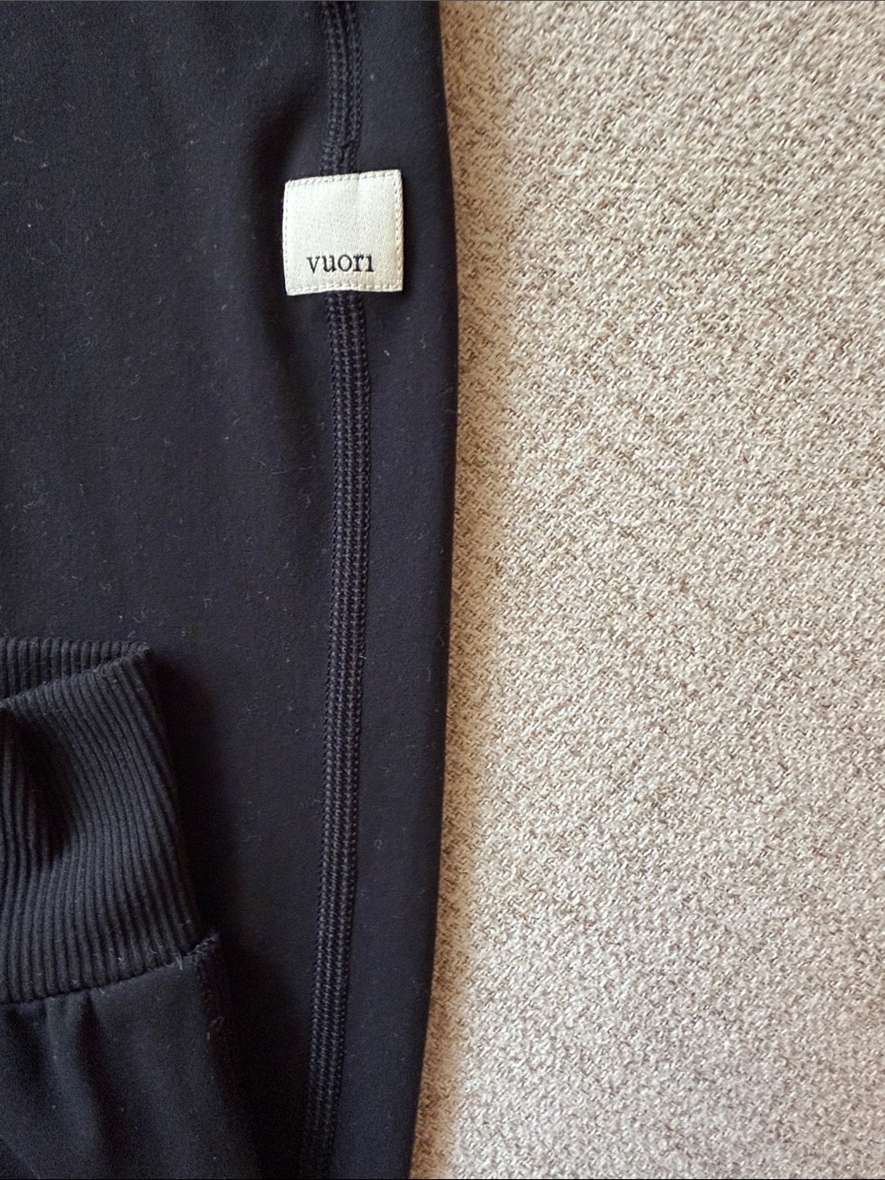 Vuori Daily Jogger Sweatpants Black XL - Picture 4 of 7